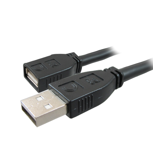 Pro AV-IT Active Plenum USB A Male to A Female Cable 35 ft.