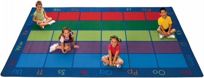 Picture of Carpets for Kids 8600 Colorful Places Seating Rug