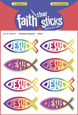 Sticker - Christian Symbol - Faith That Sticks