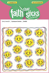 103864 Sticker - Sunbeam Smiles 6 Sheets