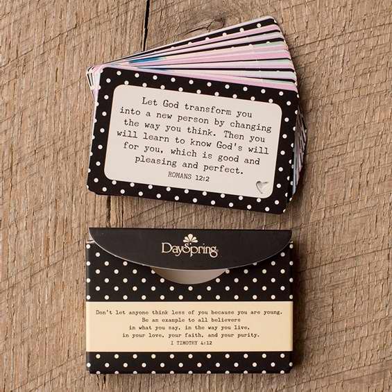 Picture of Dayspring Cards 72646 Scripture Shareables-32 Cards with Carrying Case
