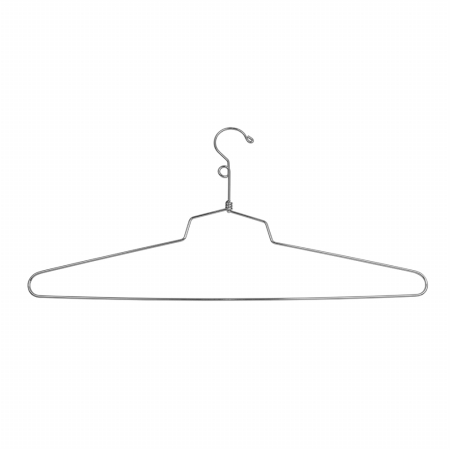 Picture of Econoco SLD - 19-LH 19 in. Steel Blouse And Dress Hanger With Loop Hook