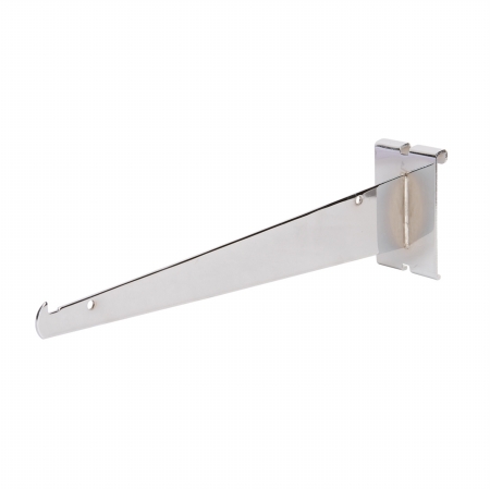 Grid 12", Shelf Bracket, Chrome, 48PK