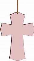 101329 Engravable Cross - Mini - Pink