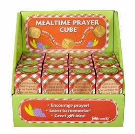 Picture of CB Gift 73658 Prayer Cube-Mealtime Prayer Cubes with Display & Gift Box