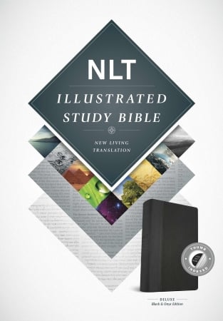 103290 NLT2 Illustrated Study Bible Black & Onyx Tutone Indexed November -  Tyndale House Publishers