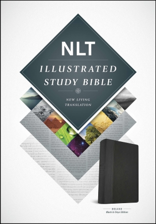 NLT2 Illustrated Study Bible Black & Onyx Tutone October