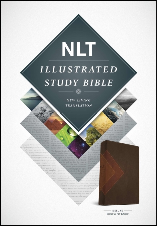 NLT2 Illustrated Study Bible Brown & Tan Tutone October