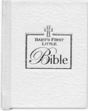Picture of Brownlow Gift 85250 Babys First Little Bible - White