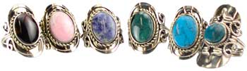 Stone Adjustable Ring