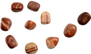 Red Malachite Tumbled- 1 Lbs.