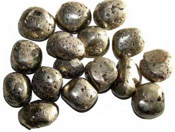 1 lbs. Pyrite Tumbled Stones