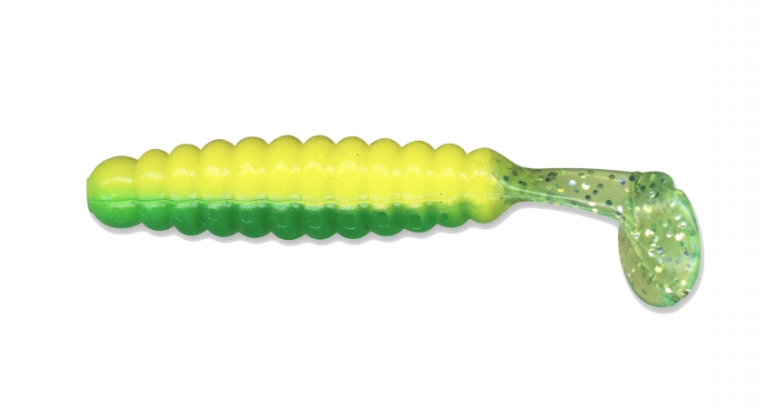 Charlie Brewer's Crappie Slider Grub - 1-1/2' - Deer John