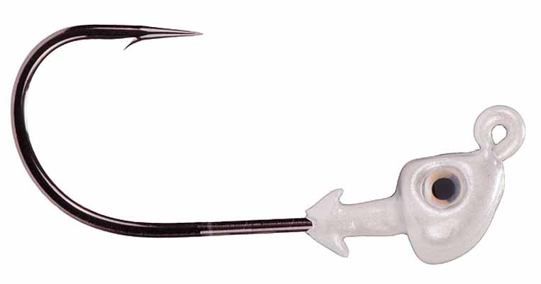 Strike King Squadron Swimbait Jigheads - 1/8 oz. - Pearl