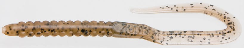 Zoom Z001-013 U-Tail Worms, Pumpkin - 6 in.