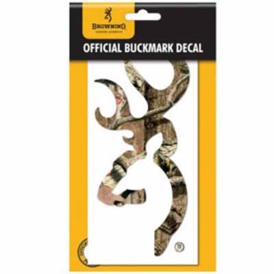 Picture of Browning B3922002916 Decals Buckmark - 6 in., Camo