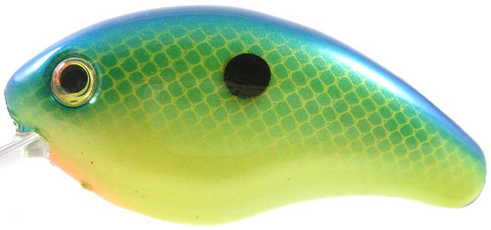 SHCBPM-503 Bitsy Minnow, 0.13 oz. - Blue-Chartreuse