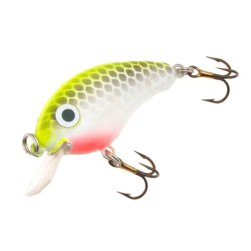SHCBPM-501 Bitsy Minnow, 0.13 oz. - Chartreuse-White