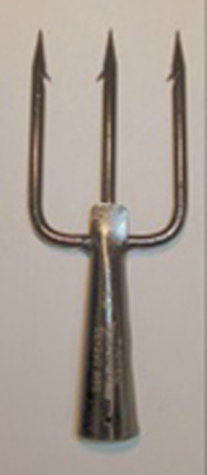 B3PK B&M Fish & Frog Spear 3 Tine, 2.25 W x 6 L in.