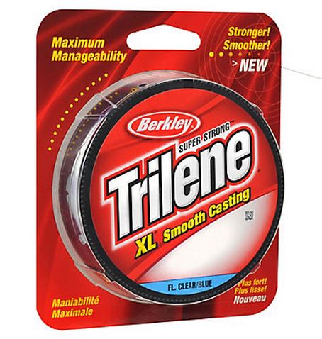 Trilene Xl Line 330 yds. 12 lbs. - Fl Clear & Blue