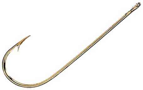 Eagle Claw Aberdeen Hooks - Gold - 1 - 100 Pack