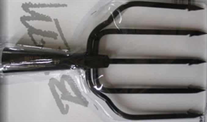 B8PK B&M Fish Spear 5 Tine Hvy Duty 6 W X 10 L in.