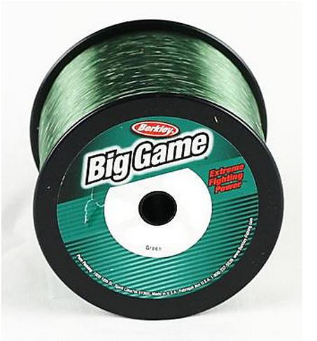 Big Game Line Monofilament Custom Green Spool, 600 Yards - 20 lbs.