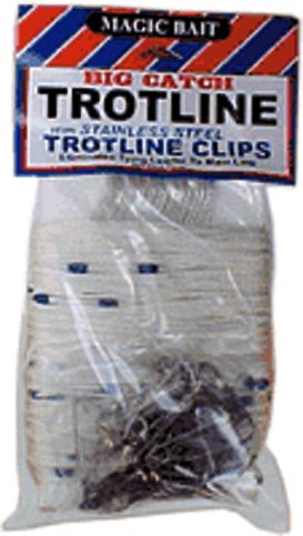 Magic Bait Big Catch Trotline with Stainless Steel Clips