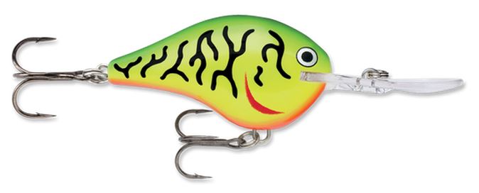 Rapala DT Dives-To Series Crankbait - Firetiger - 2-1/4″ - 3/5 oz. - 10'