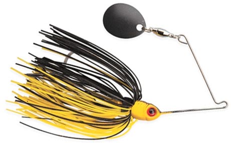 Booyah Micro Pond Magic Spinner bait - Colorado Locust - 0.13 oz.