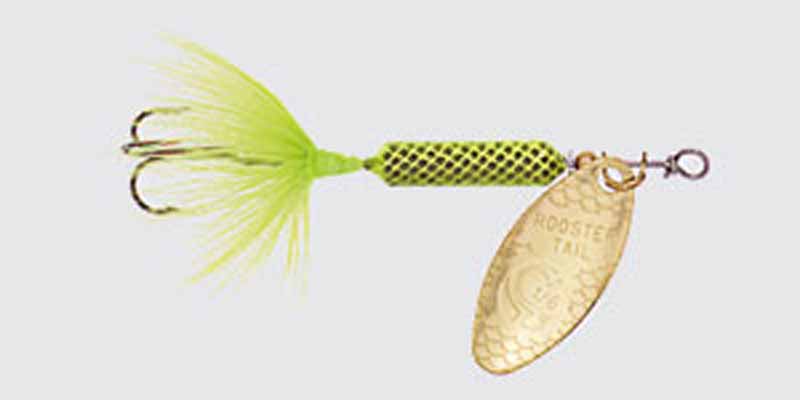 Yakima - Hildebrandt  Rooster Tails - Chartreuse - 0.16