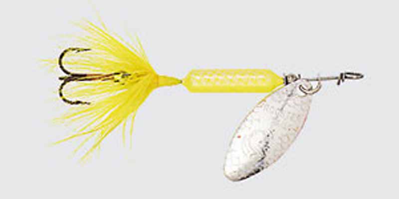 Yakima - Hildebrandt  Rooster Tails - Yellow - 0.25