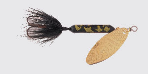 Yakima - Hildebrandt  Rooster Tails - Black Coachdog - 0.54
