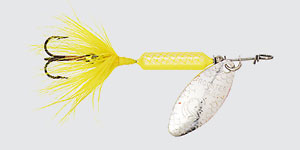 Yakima - Hildebrandt  Rooster Tails - Yellow - 0.54
