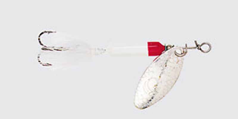 Yakima - Hildebrandt  Rooster Tails - White Red Head - 0.13