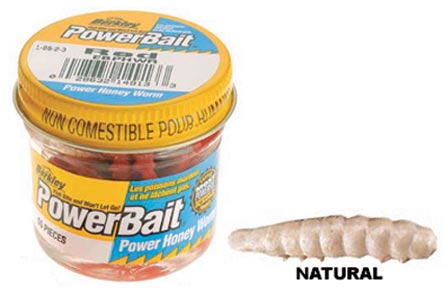 BEBPHWN Berkley Power Honey Worm Jar, Natural