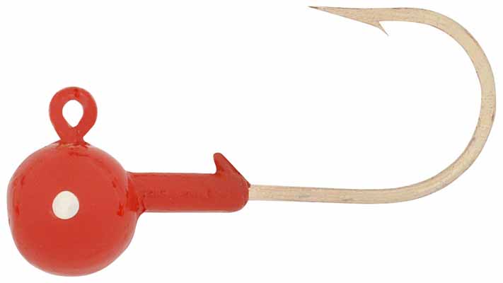 HR1810-01 Round Jig Head, 0.13 - Red