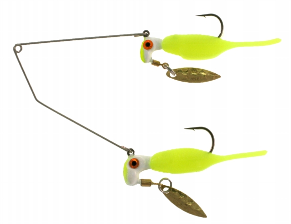 - Blakemore BRBB15-533 Reality Shad Buffet, 1.5 in. - Chrome-Albino Ghost Na