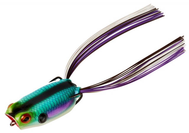 Booyah Popping Pad Crasher - Aqua Frog - 0.5 oz.