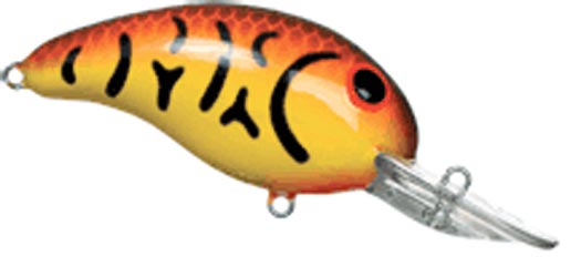 B300-26 Bandit Double Deep Diver, 0.25 - Spring-Craw Yellow