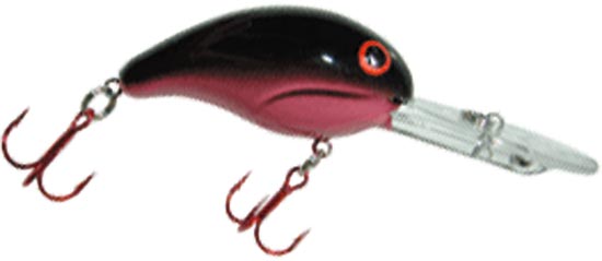 B300-D49 Bandit Crappie Crank bait, 0.25 - Black Bubblegum Craw