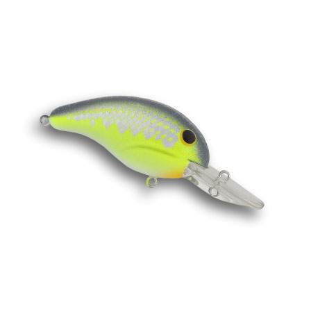 B200-D66 Bandit Deep Diver, 0.25 - Chartreuse Fleck