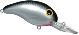 B200-76 Bandit Deep Diver, 0.25 - Silver Minnow