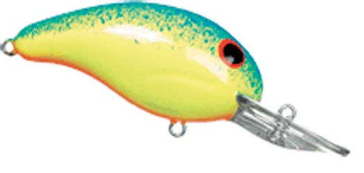 B300-43B Bandit Double Deep Diver, 0.25 - Blue Splatter Back