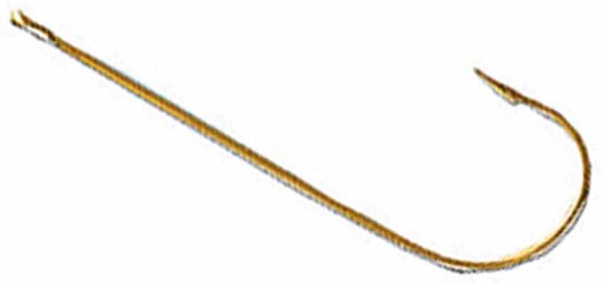 Abeerdeen Hook - Blue Fine Wire - Size 7