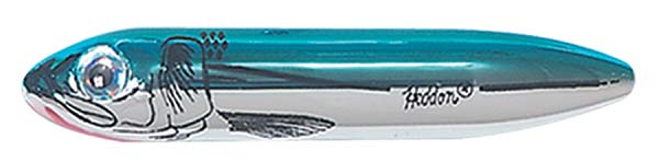 3.5 in. Heddon Super Spook Jr 0.5 oz. - Chrome Blue