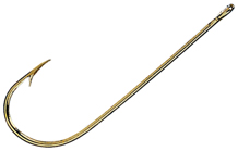 Eagle Claw Aberdeen Hooks - Gold - 8 - 100 Pack