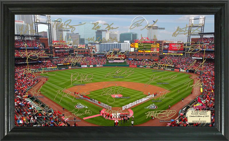 Picture of Highlandmint FIELD235K St. Louis Cardinals Signature Field