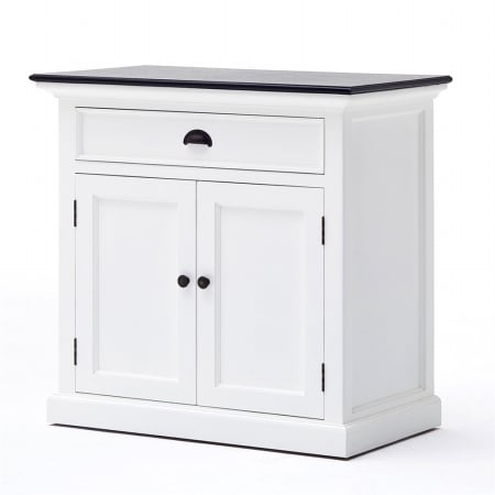 Picture of Infinita 814495015469 Halifax Contrast Small Buffet With Drawer And Double Door