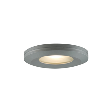 Jesco Lighting PK404BA Beveled-edged Slim Disk- Brushed Aluminum
